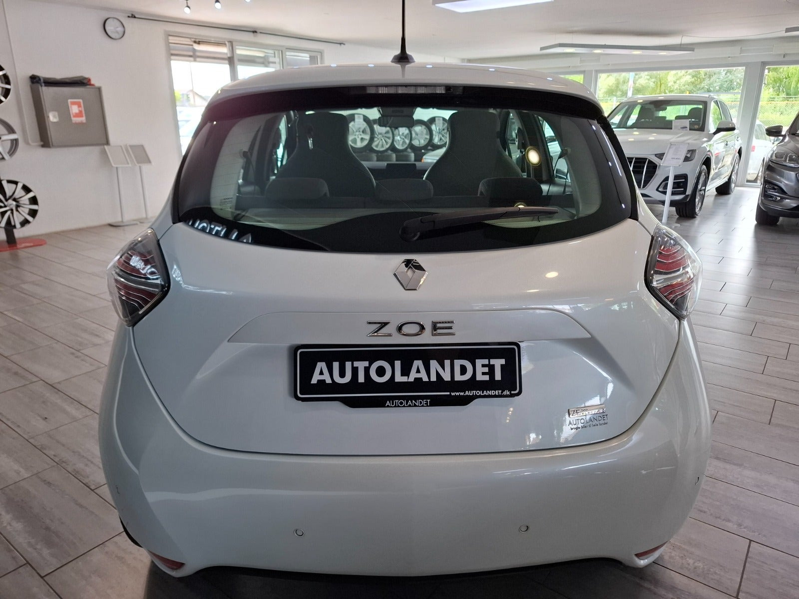 Hvid Renault Zoe fra 2020