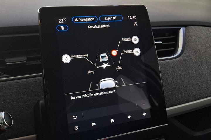 Hvid Renault Zoe fra 2020