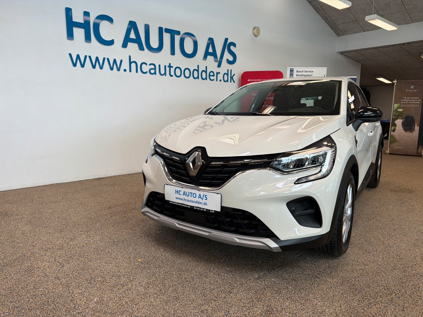 Hvid Renault Captur fra 2020