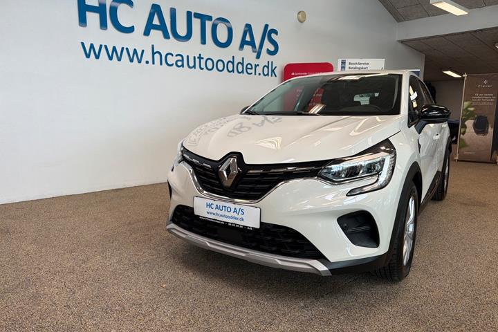 Hvid Renault Captur fra 2020