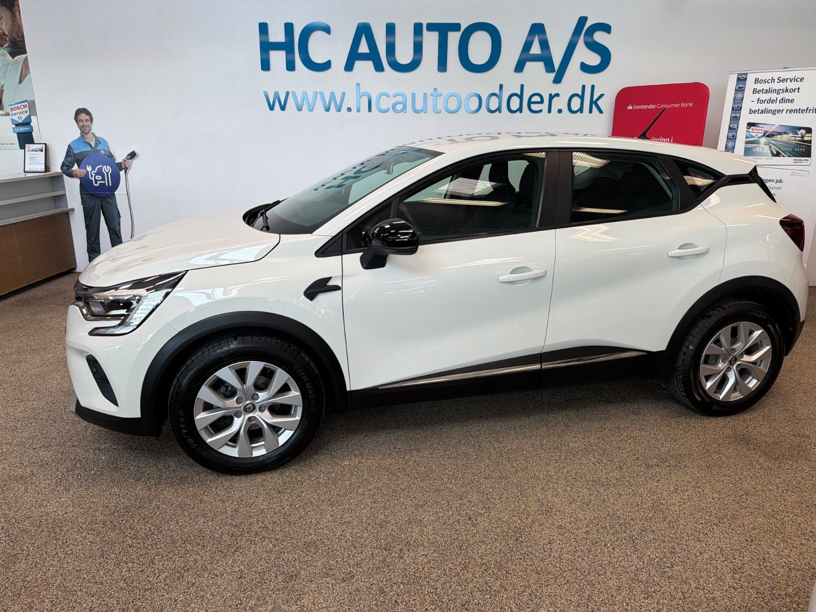 Hvid Renault Captur fra 2020