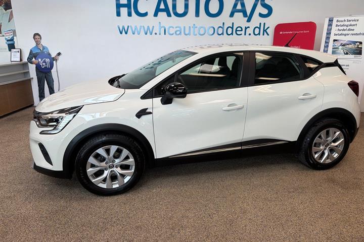 Hvid Renault Captur fra 2020