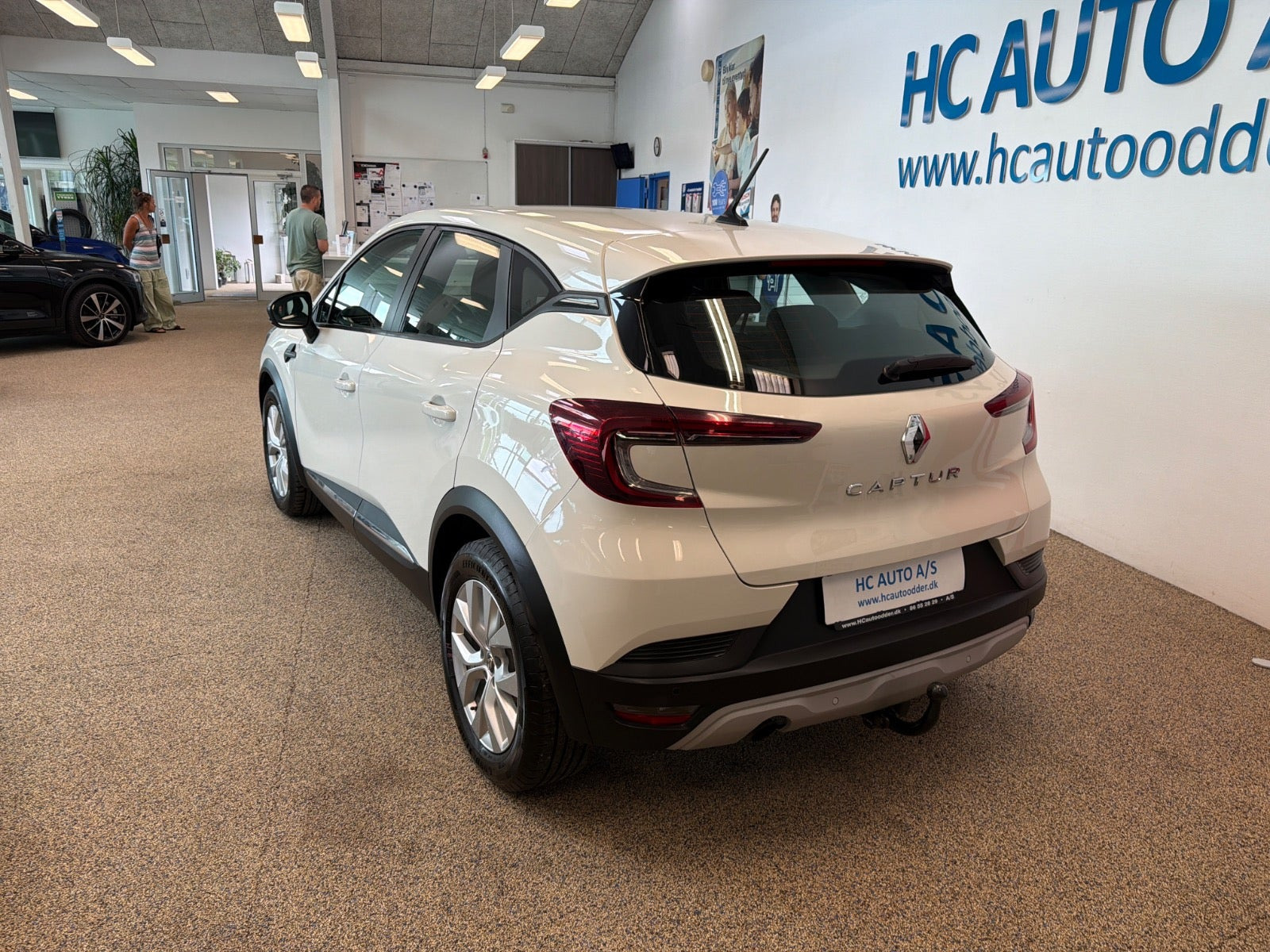 Hvid Renault Captur fra 2020