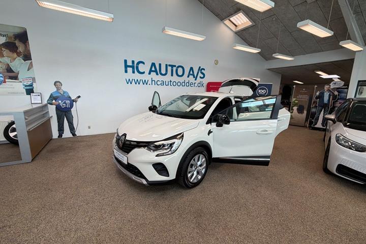 Hvid Renault Captur fra 2020