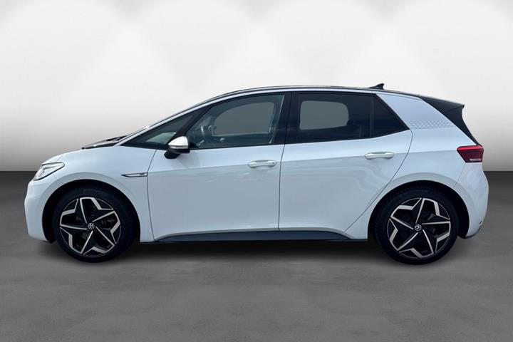 Hvid VW ID.3 fra 2020