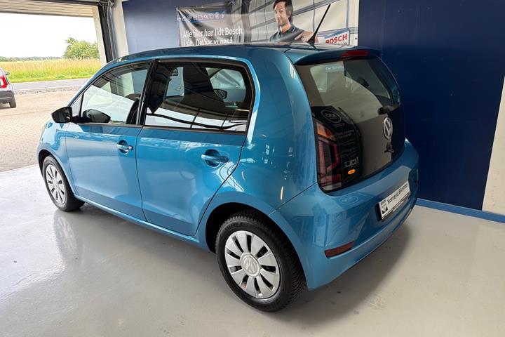 Blå VW UP! fra 2017