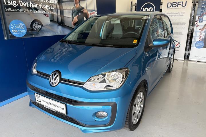 Blå VW UP! fra 2017