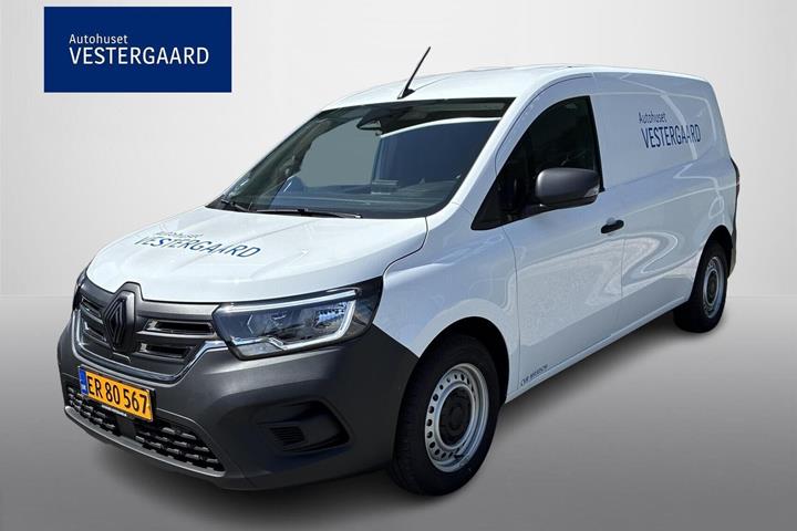 Hvid Renault Kangoo fra 2026 set udefra