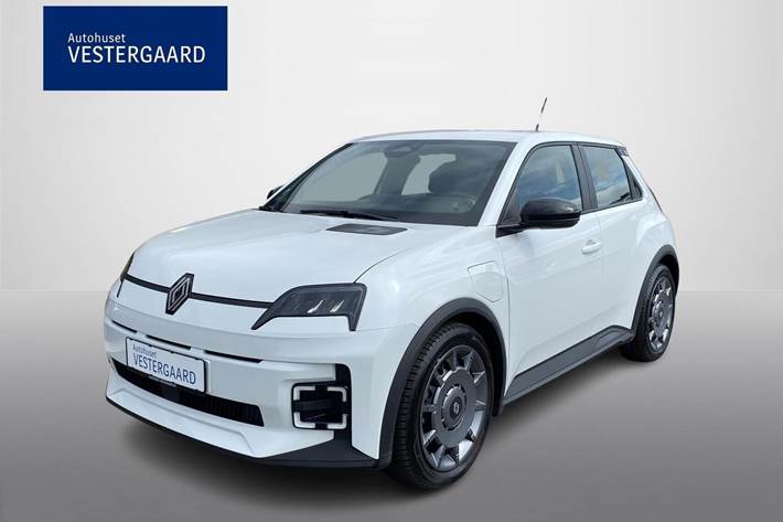 Hvid Renault 5 E-Tech fra 2025