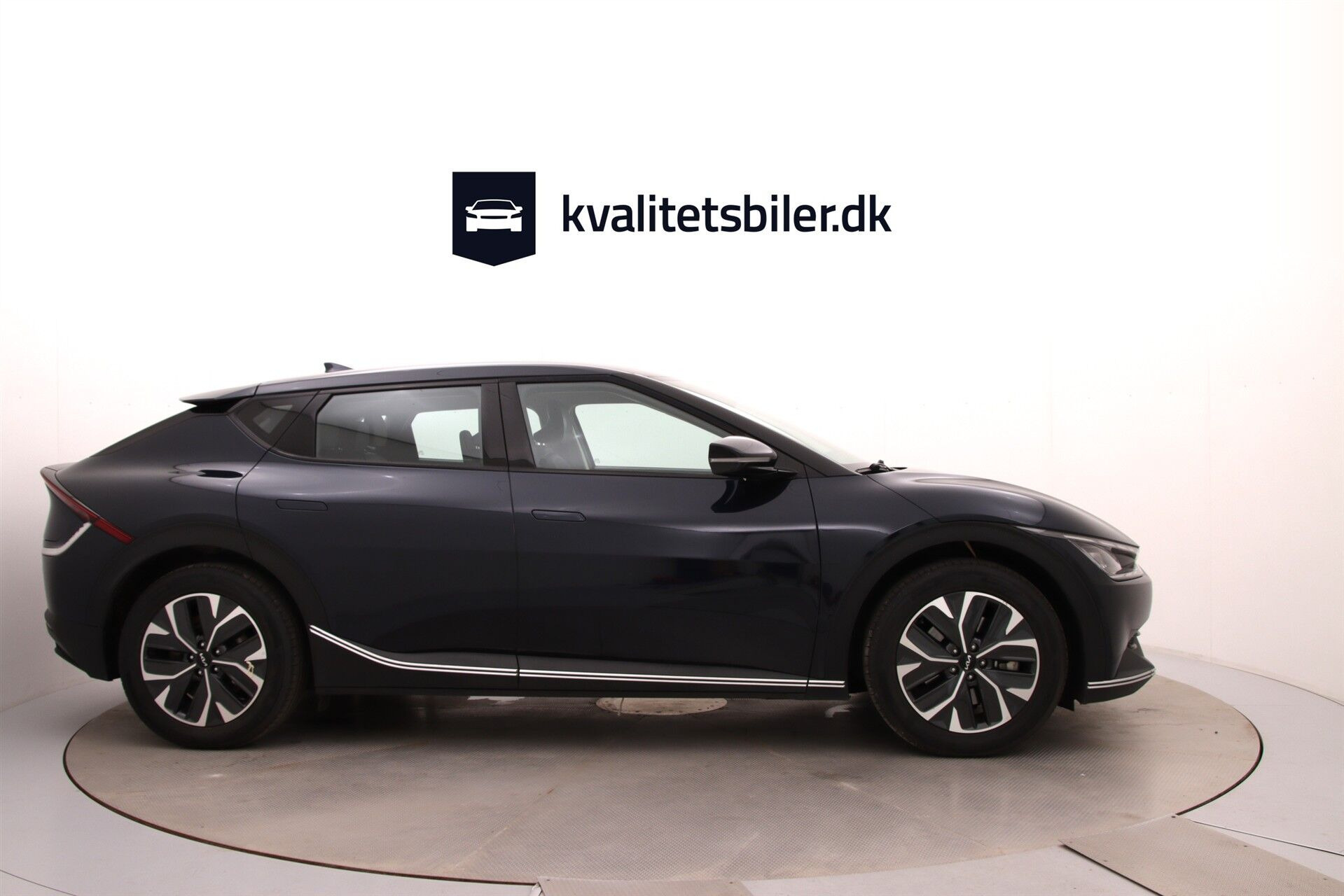 Blå Kia EV6 fra 2023