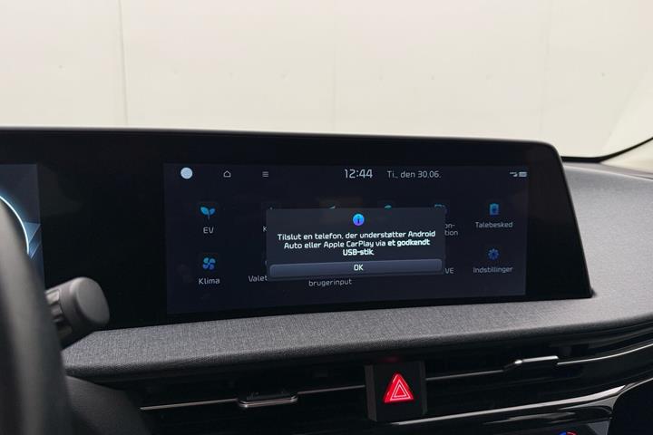 Blå Kia EV6 fra 2023