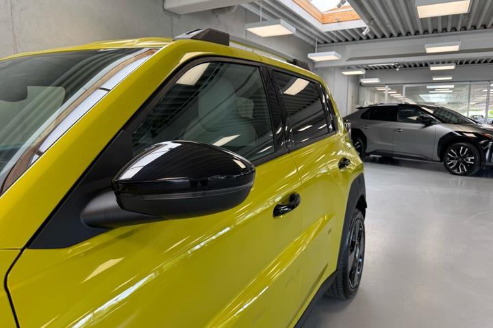 Gul Fiat Grande Panda fra 2025