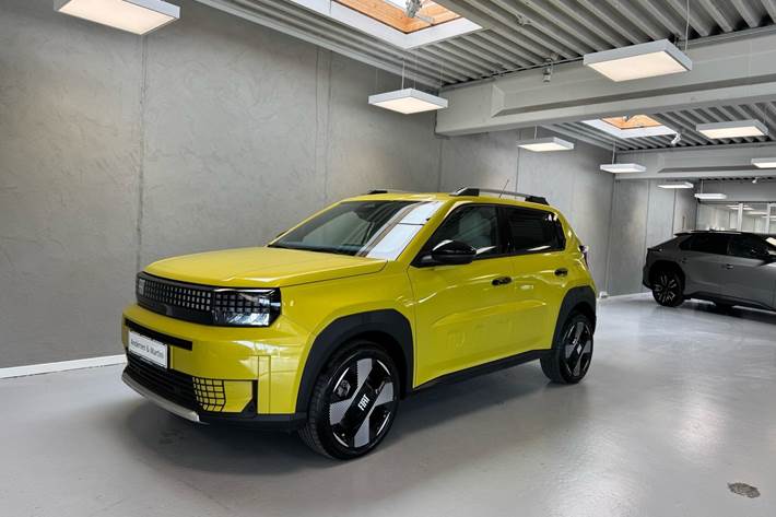 Gul Fiat Grande Panda fra 2025