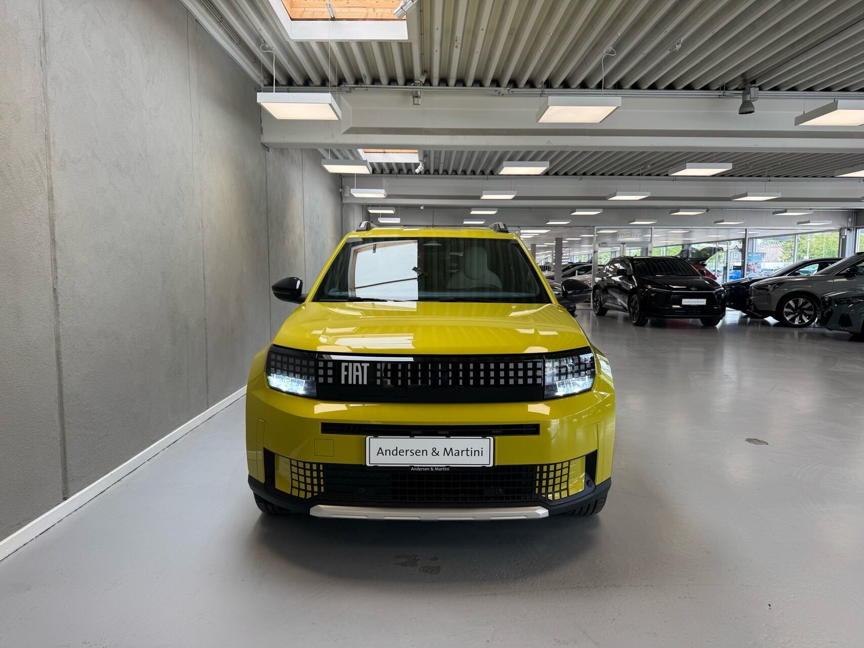 Gul Fiat Grande Panda fra 2025