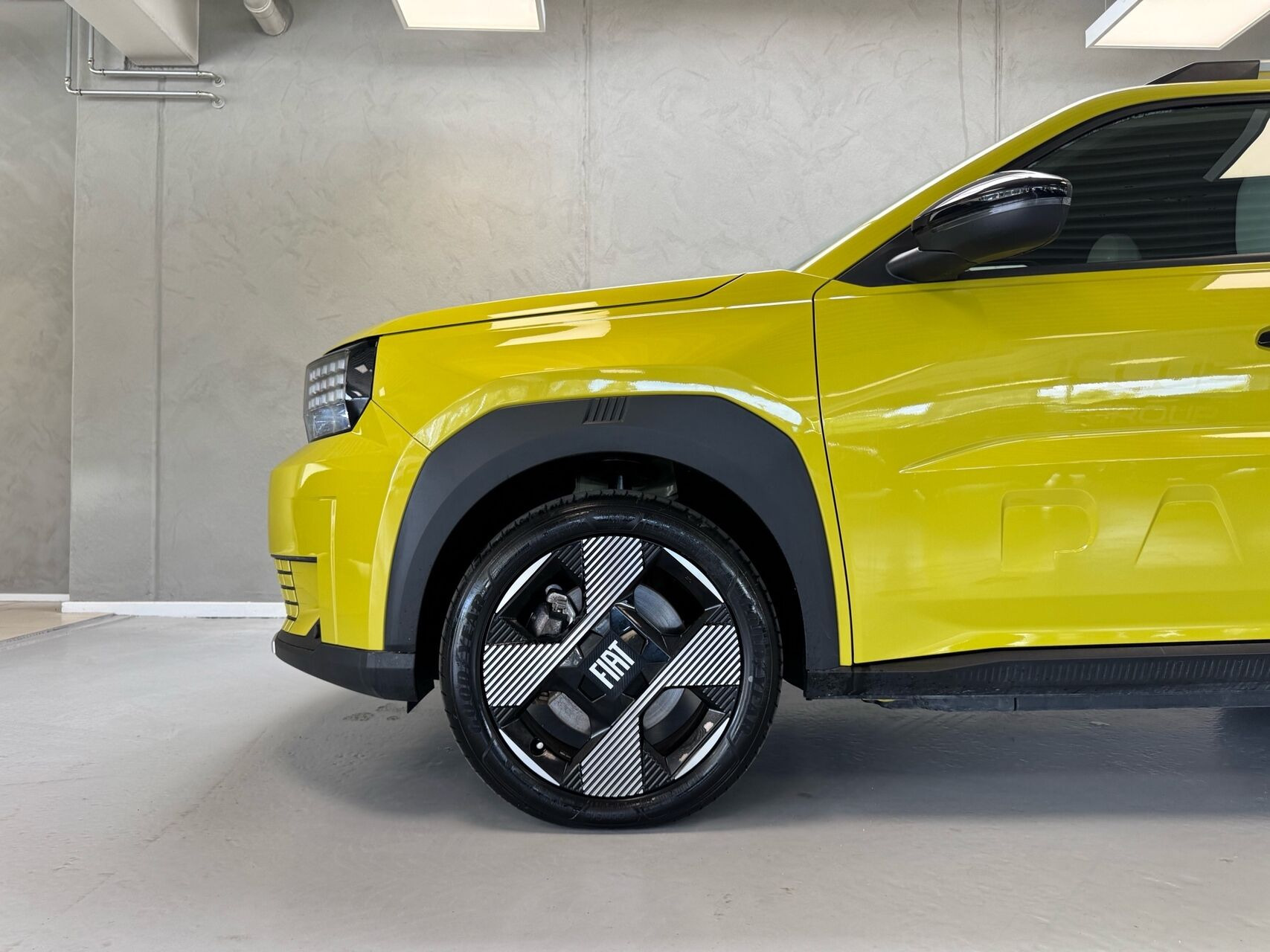 Gul Fiat Grande Panda fra 2025