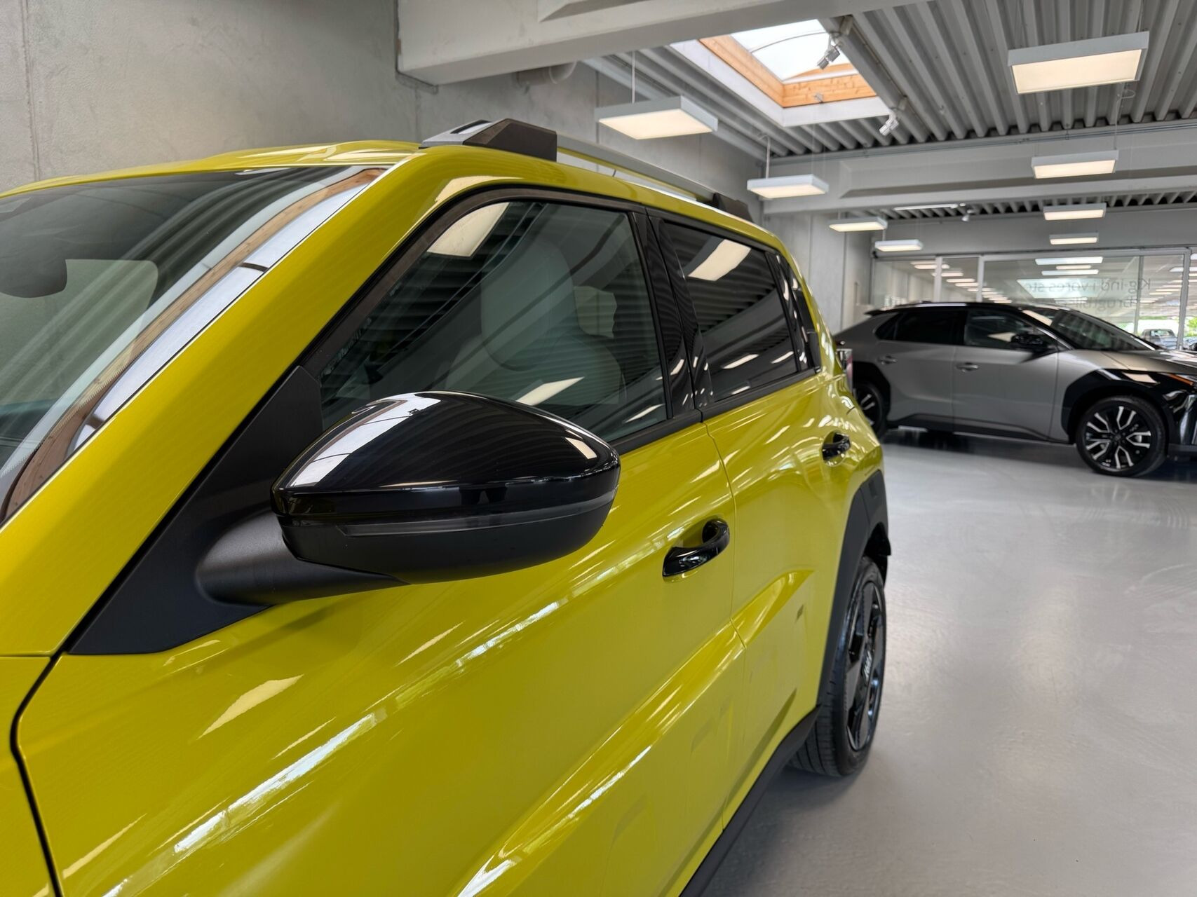 Gul Fiat Grande Panda fra 2025
