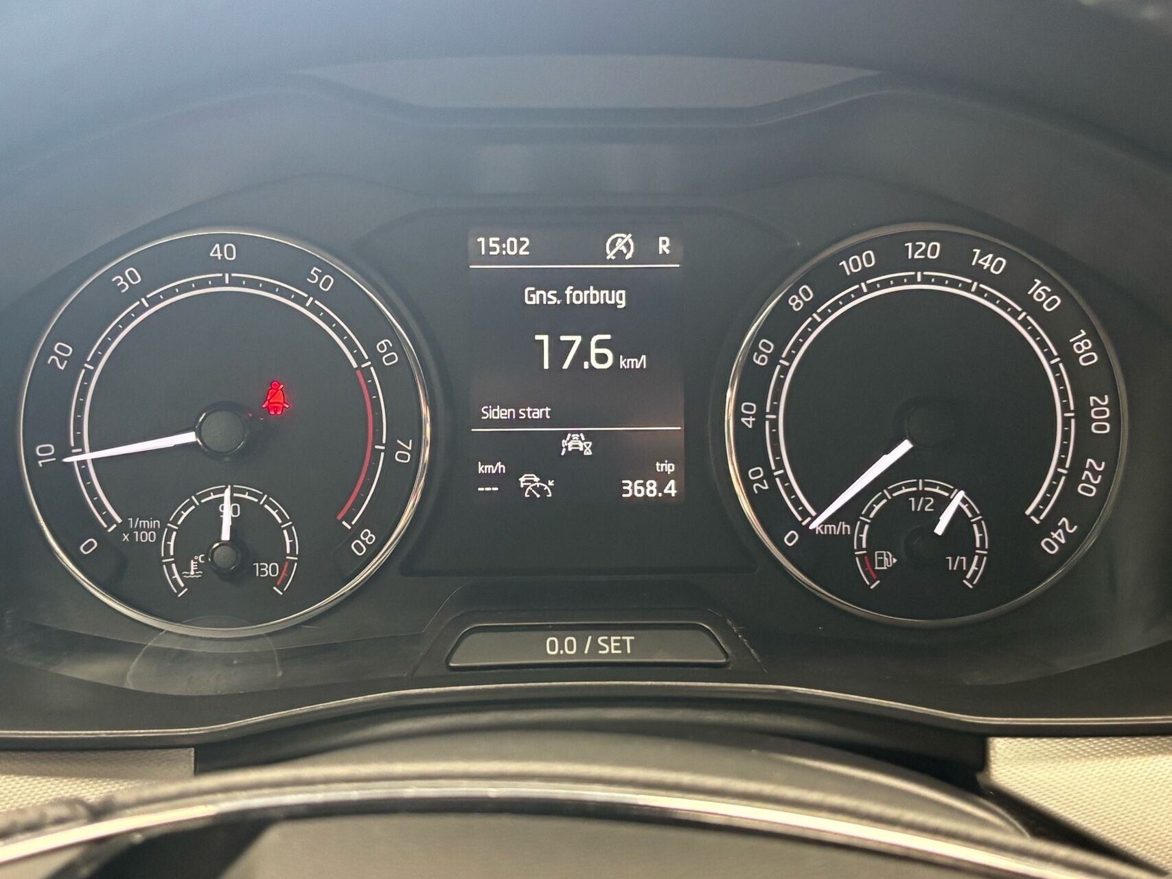 Sort Skoda Scala fra 2022