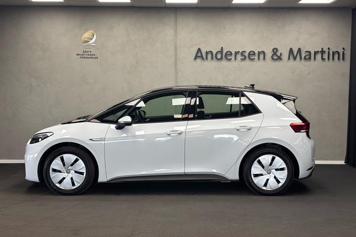 Hvid VW ID.3 fra 2022