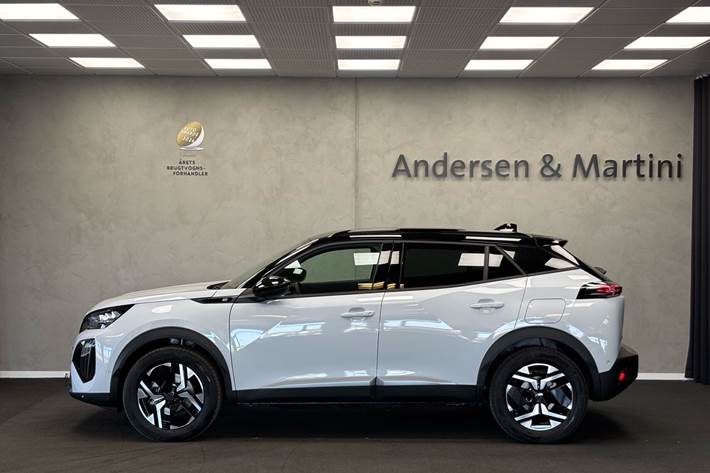 Hvid Peugeot e-2008 fra 2026