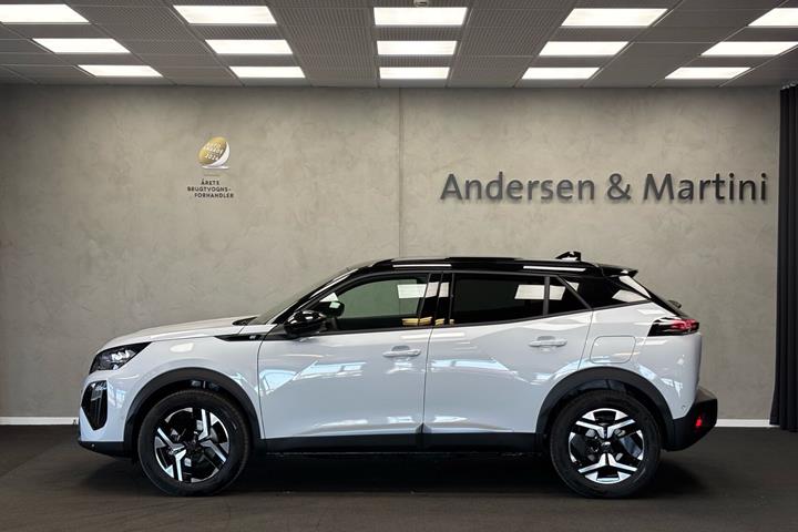 Hvid Peugeot e-2008 fra 2026