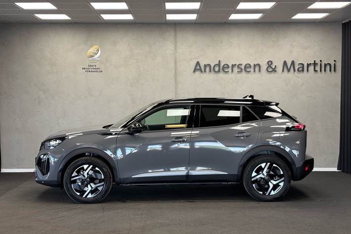 Grå Peugeot e-2008 fra 2026