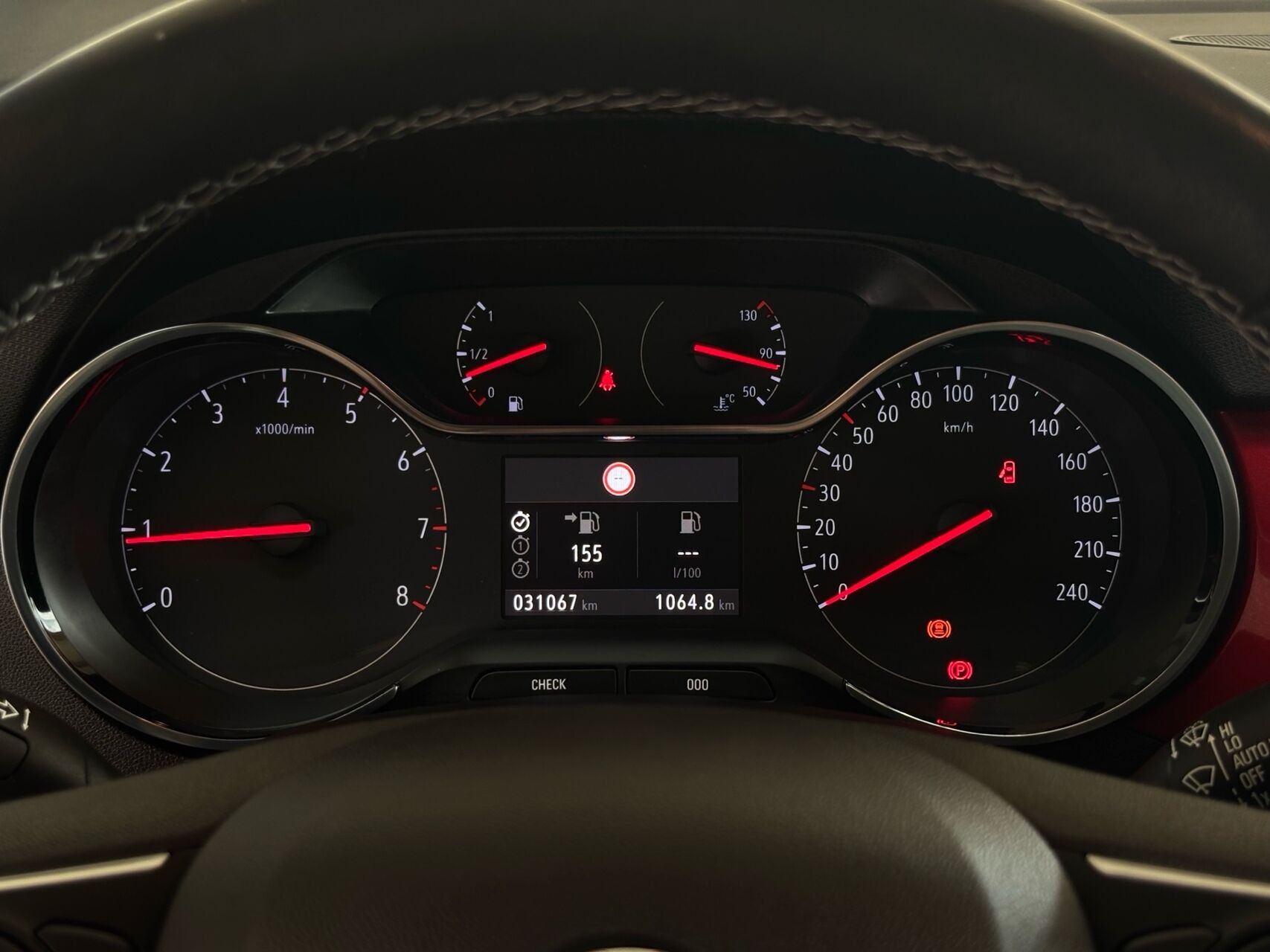Sort Opel Crossland fra 2023