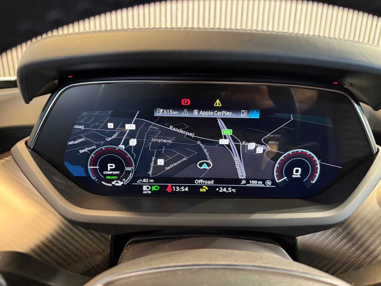Hvid Audi e-tron GT fra 2023