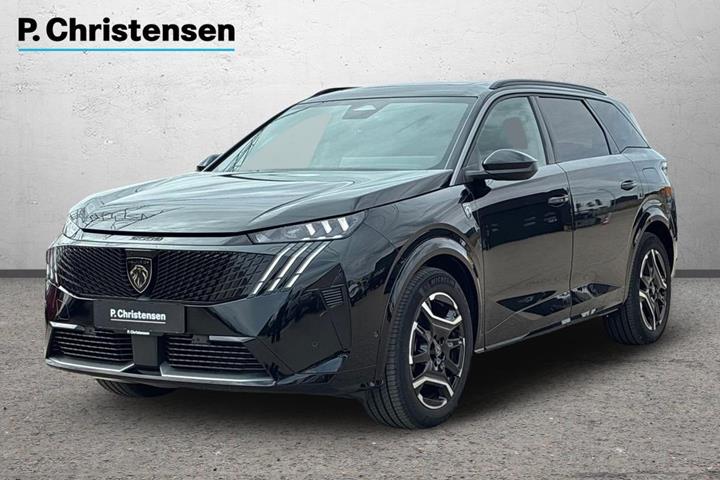 Sort Peugeot e-5008 fra 2025 set udefra