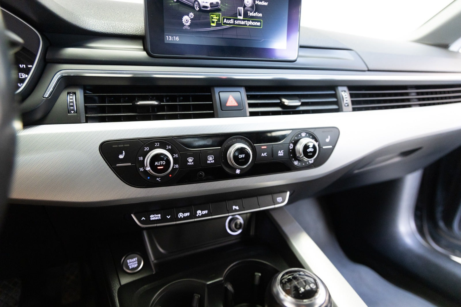 Sølv Audi A5 fra 2018