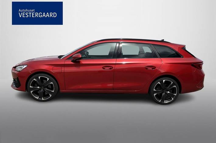 Rød Cupra Leon fra 2021