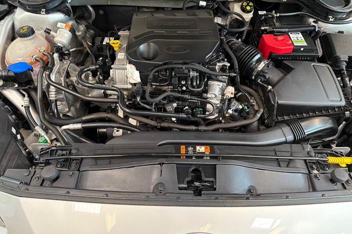 Sølv Ford Focus fra 2019
