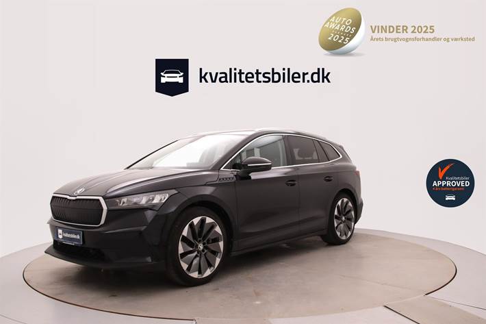 Sort Skoda Enyaq fra 2022