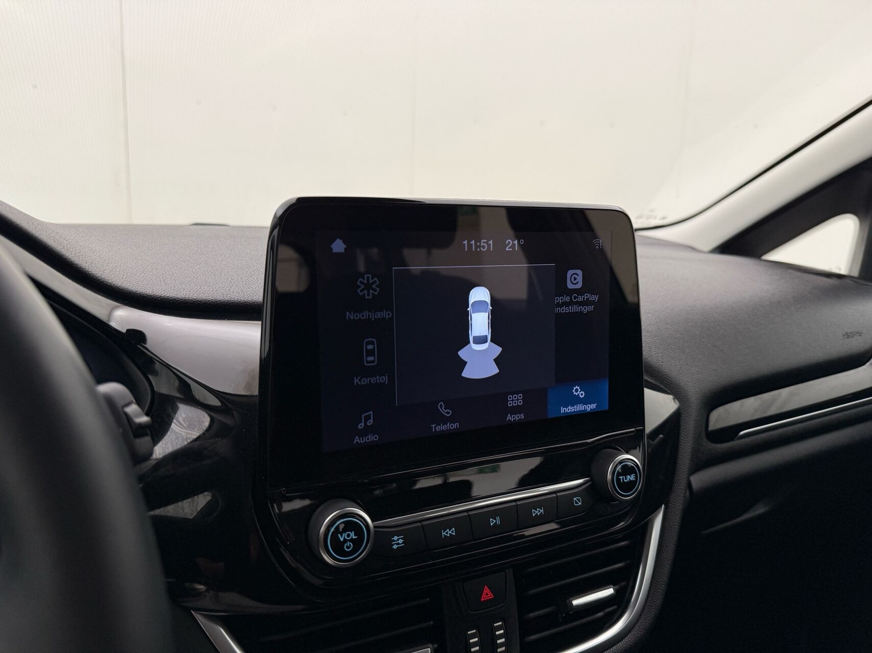 Sort Ford Fiesta fra 2020