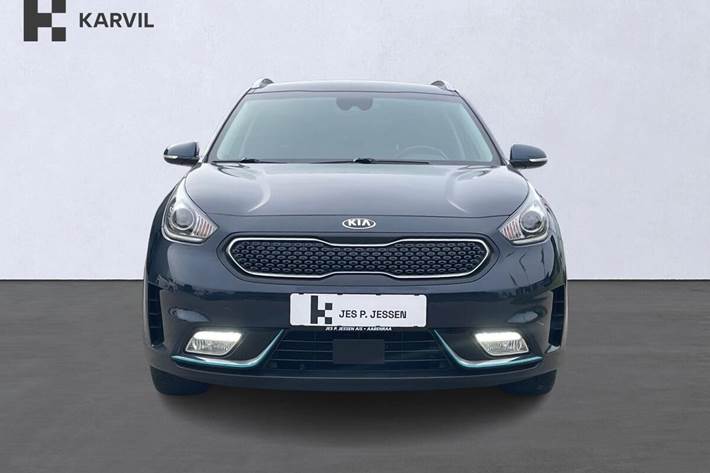 Blå Kia Niro fra 2018