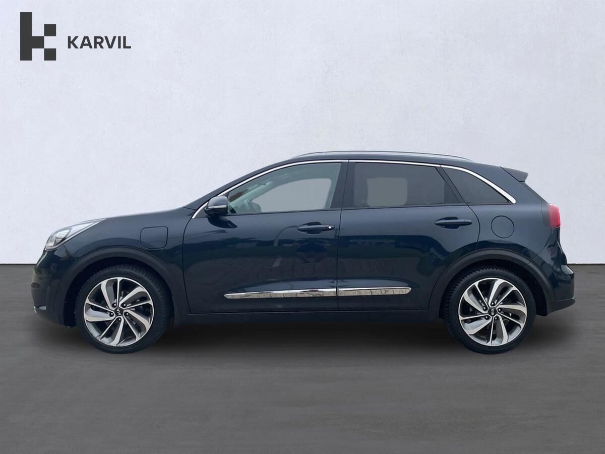 Blå Kia Niro fra 2018