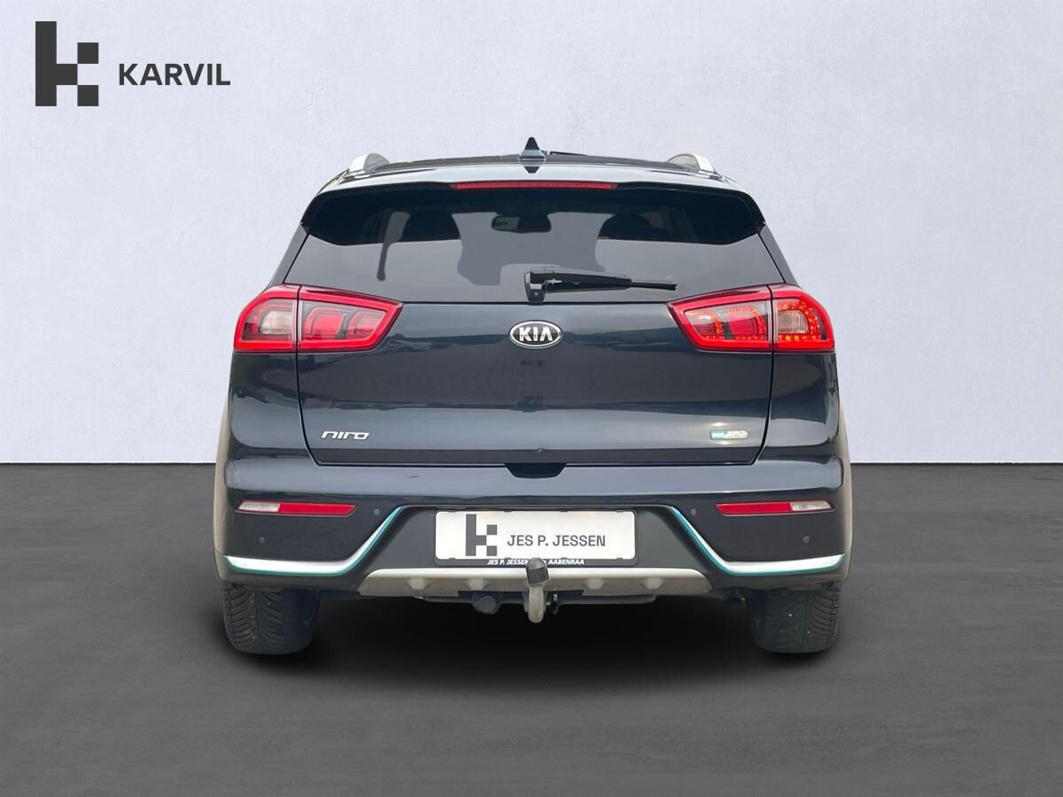 Blå Kia Niro fra 2018