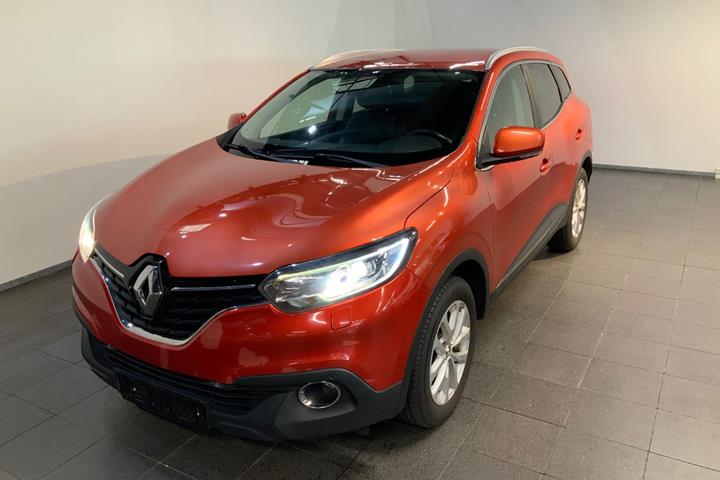 Rød Renault Kadjar fra 2016