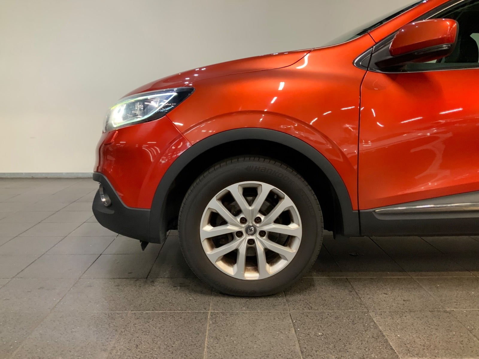 Rød Renault Kadjar fra 2016