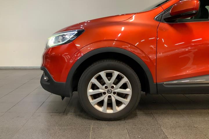 Rød Renault Kadjar fra 2016