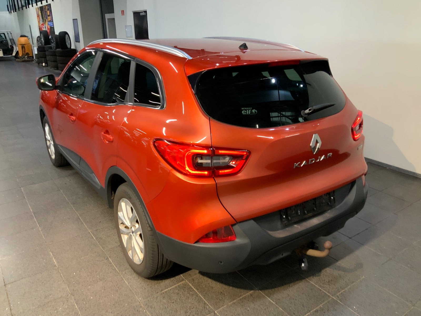 Rød Renault Kadjar fra 2016