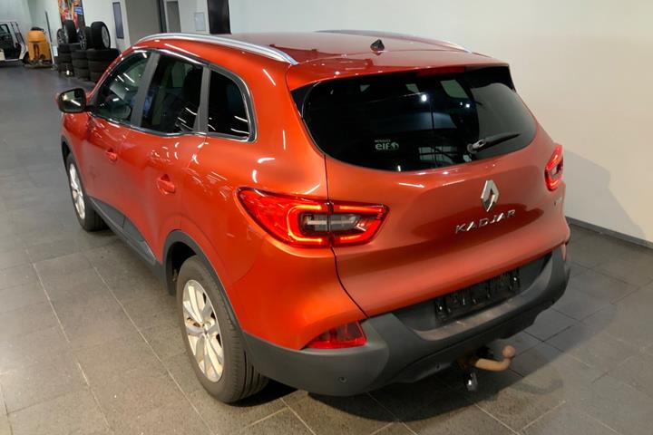 Rød Renault Kadjar fra 2016