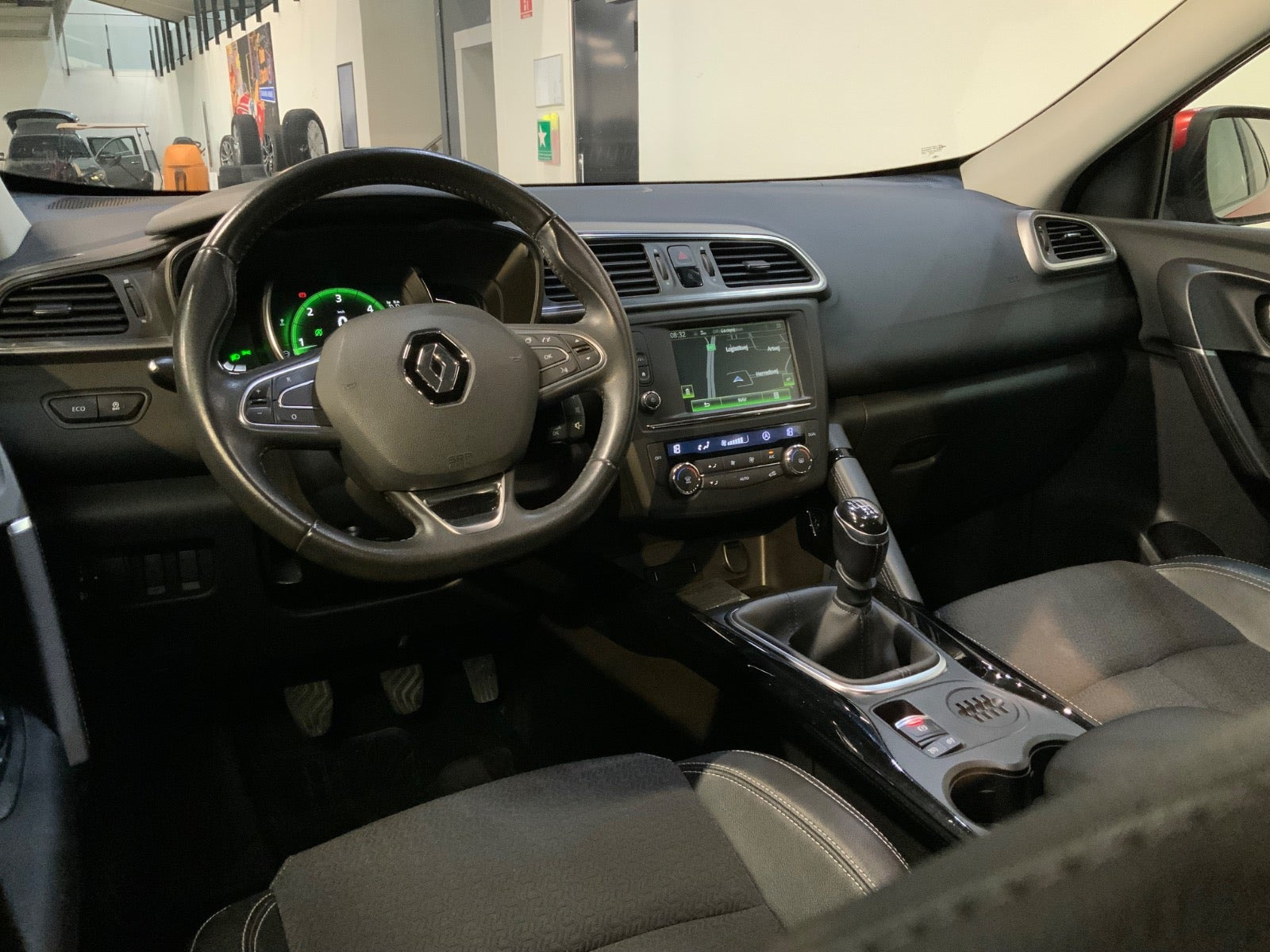 Rød Renault Kadjar fra 2016