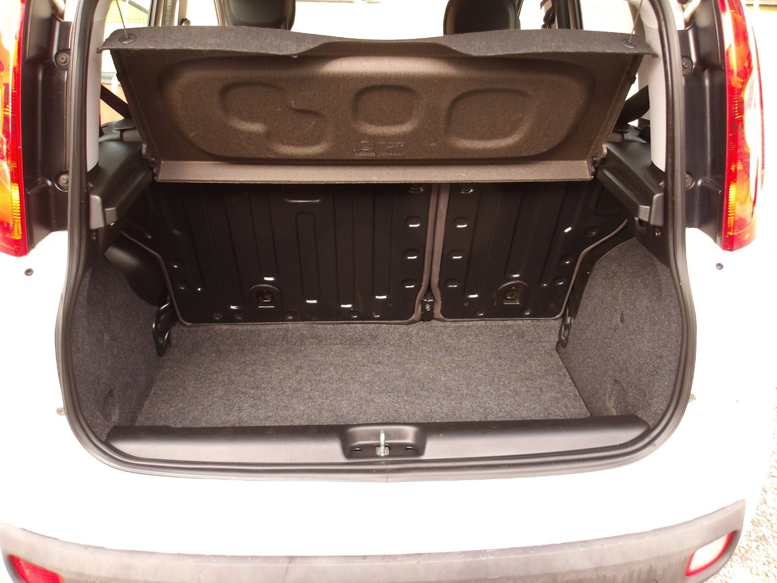 Hvid Fiat Panda fra 2012