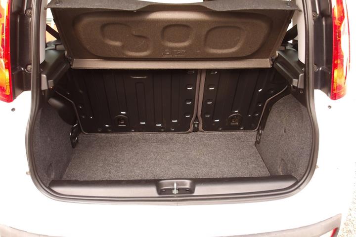 Hvid Fiat Panda fra 2012