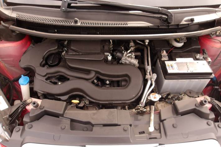 Rød Peugeot 108 fra 2020