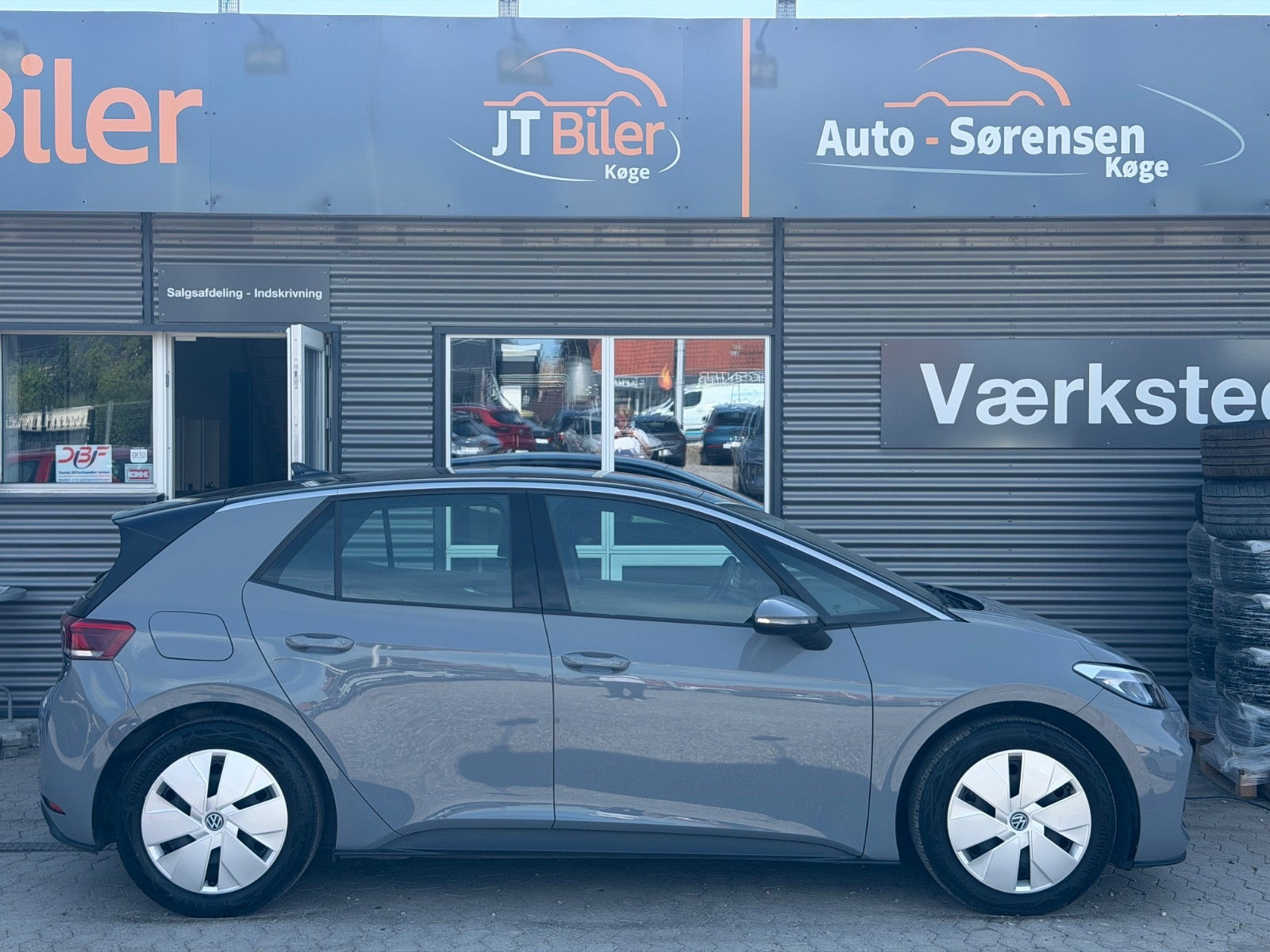 Grå VW ID.3 fra 2024