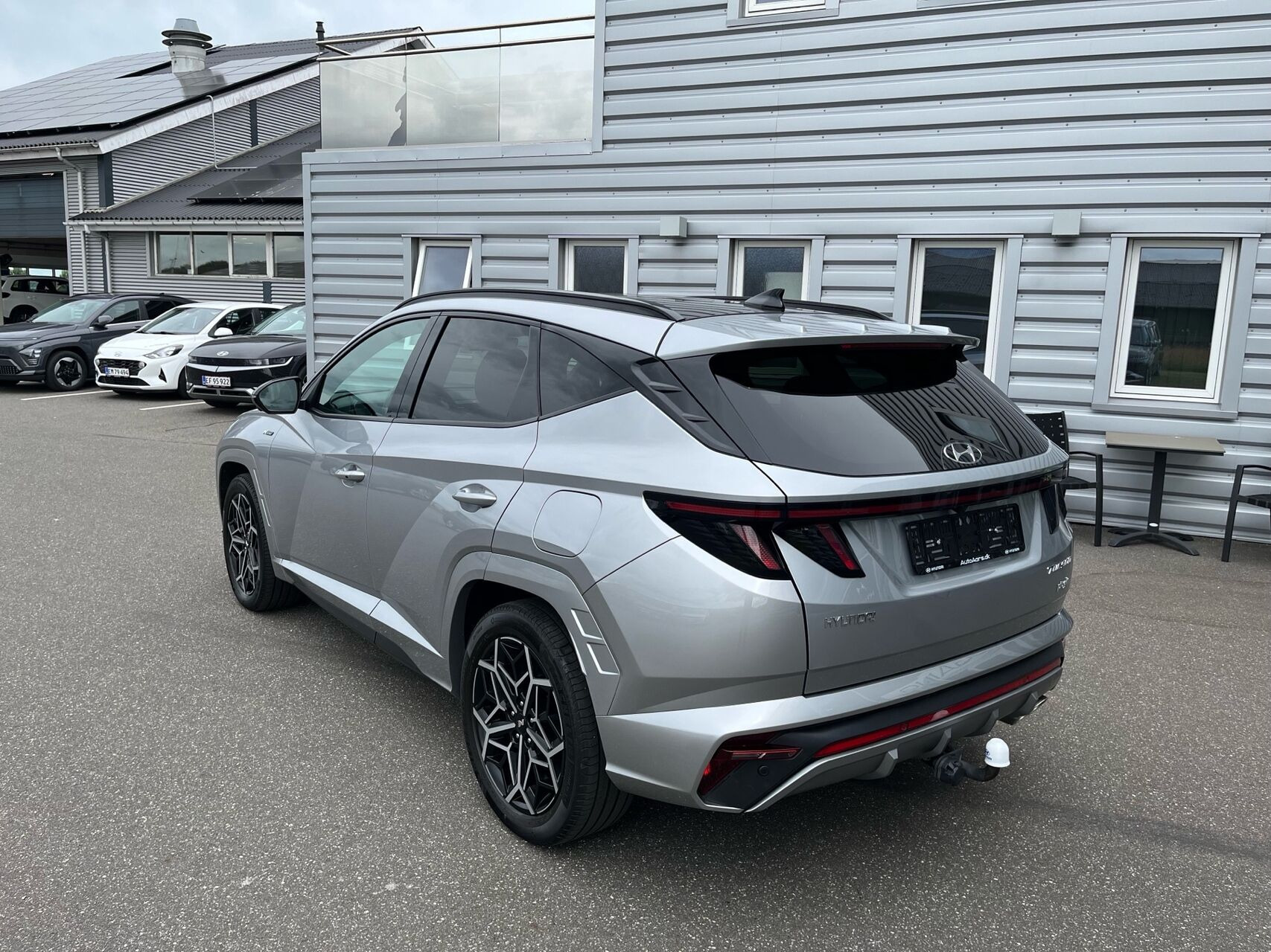 Sølv Hyundai Tucson fra 2022