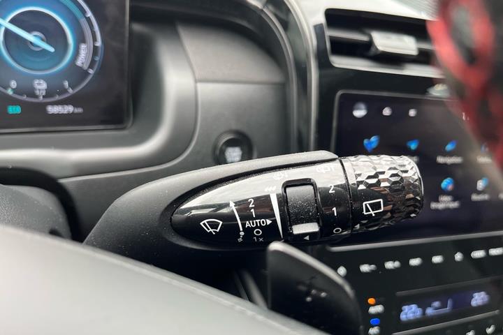 Sølv Hyundai Tucson fra 2022