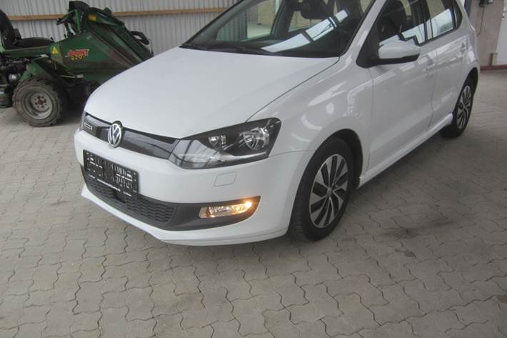 Hvid VW Polo fra 2017