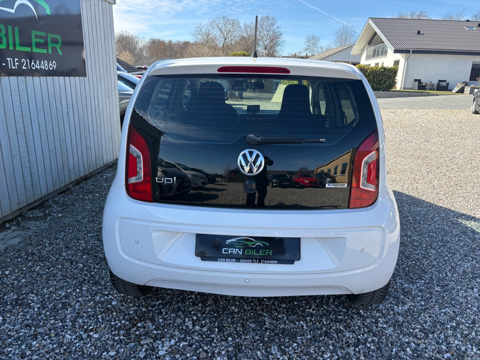 Hvid VW UP! fra 2015